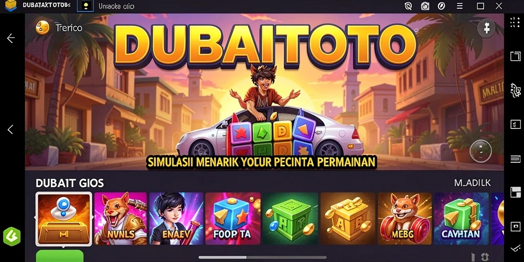 Gambar yang menunjukkan aksi gameplay menarik dari DUBAITOTO.