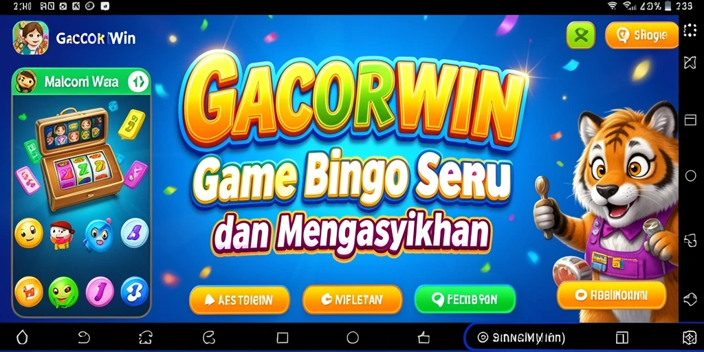 Gameplay GACORWIN yang mengasyikkan dan penuh warna.