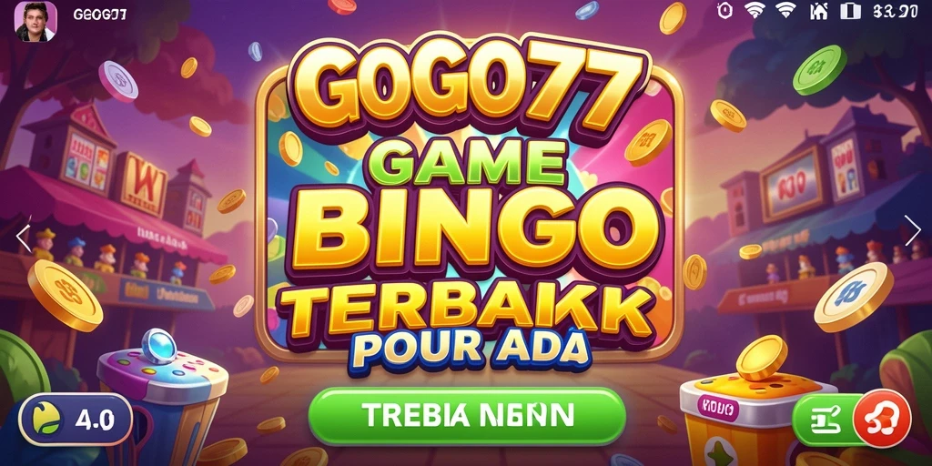 Screenshot utama GOGO77 menampilkan gameplay Bingo yang seru dan interaktif.