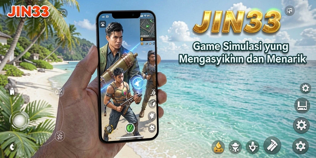 Tampilan gameplay JIN33 yang menawan dan interaktif.