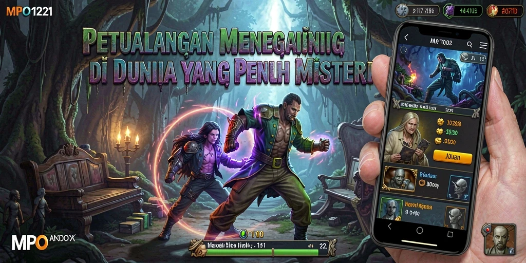 Tampilan gameplay MPO1221 yang menegangkan di dunia petualangan.