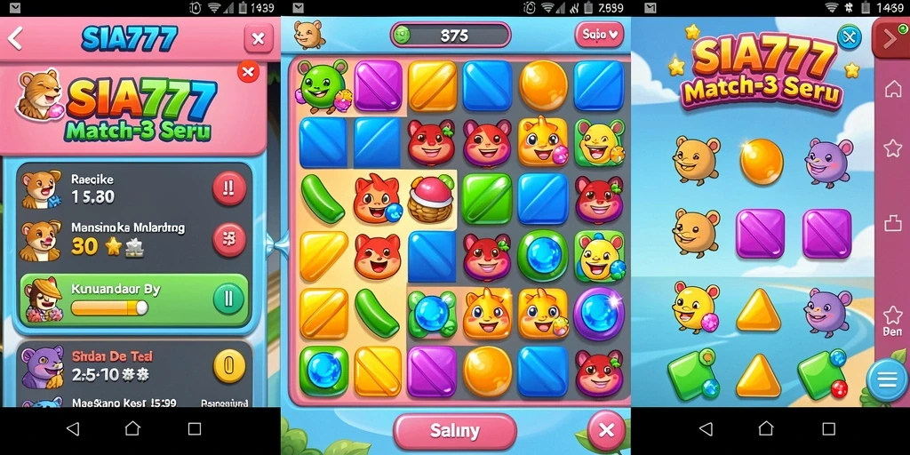 Tampilan gameplay SIA777 yang seru dan adiktif.