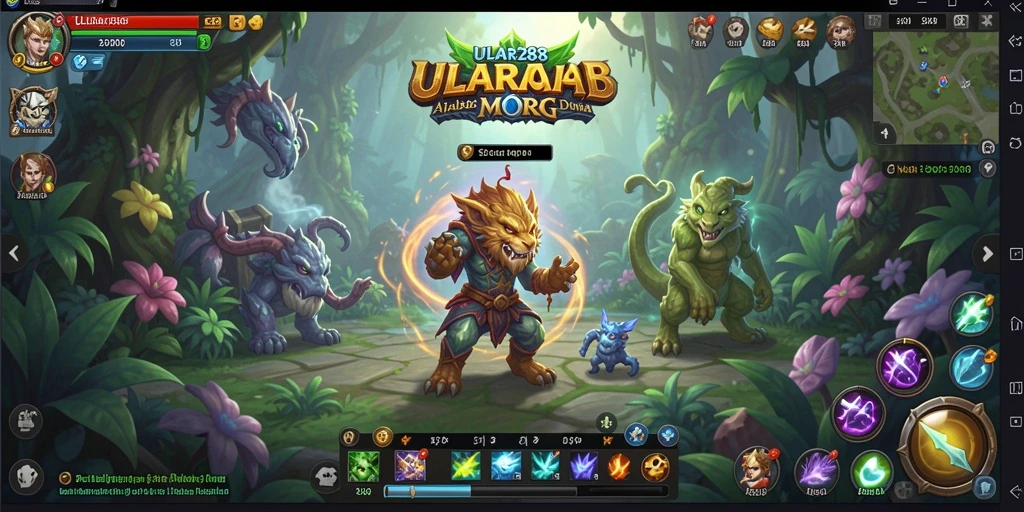 Gameplay seru dan menarik di dunia MMORPG ULAR288.