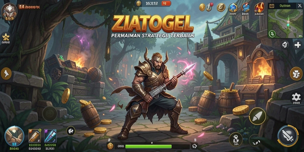 Tangkapan layar ZIATOGEL menunjukkan aksi permainan yang penuh strategi.